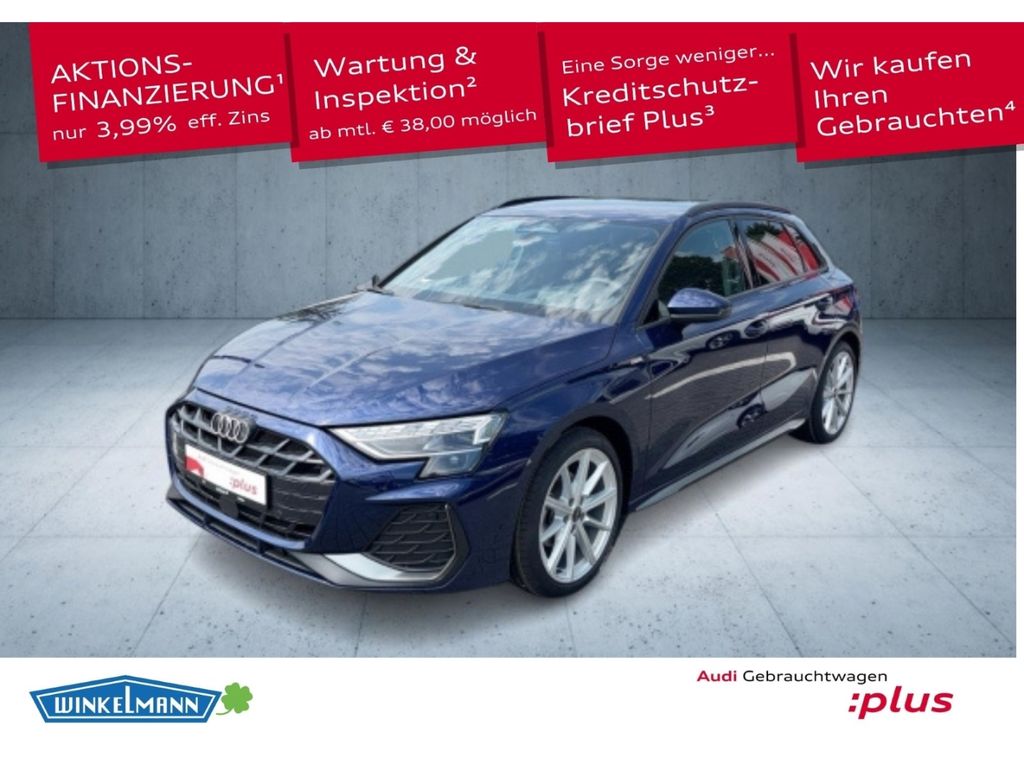 A3 Sportback S line TFSI ACC AHK LED KAMERA NAVI