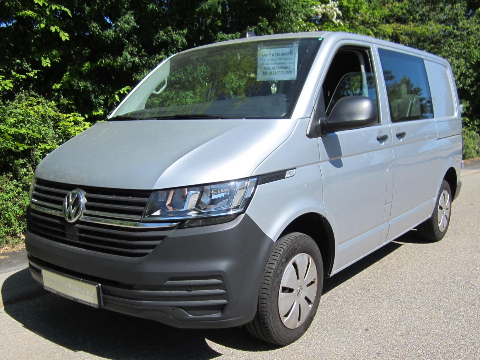 Volkswagen T 6.1 TDI Kasten Mixto Klima Navi Rückfahrkamera