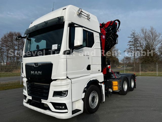 MAN TGX 33.580 SZM HMF 5020 JIB Seilwinde