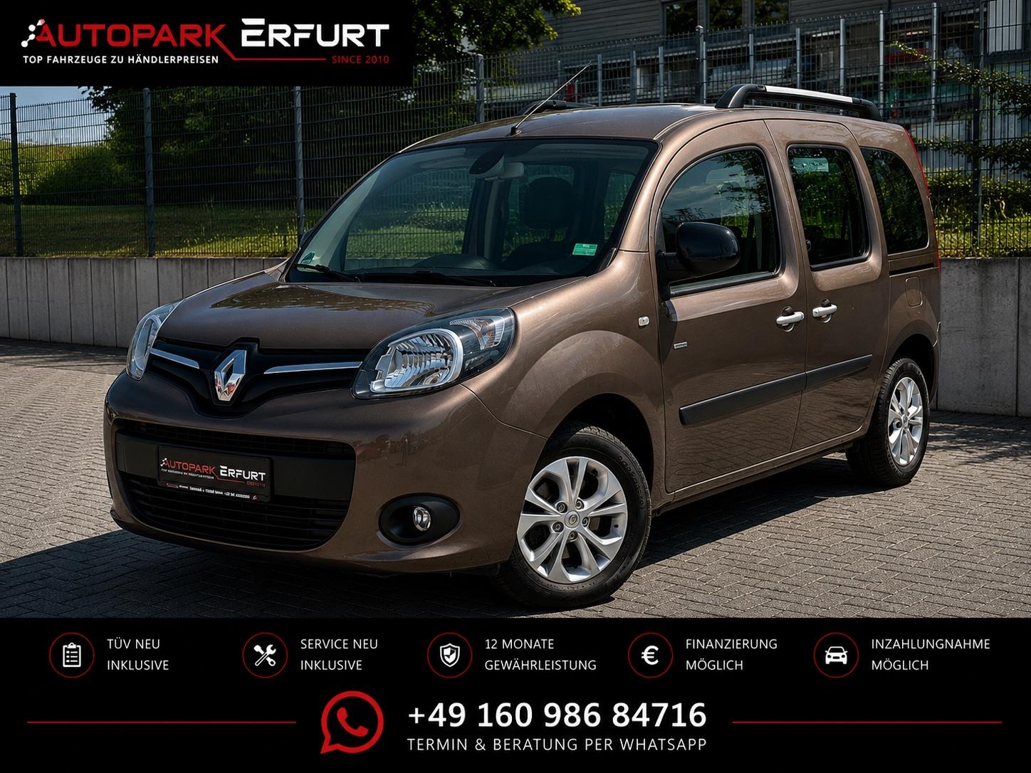 Renault Kangoo Limited DeLuxe Automatik*Klima*Temp*Phone