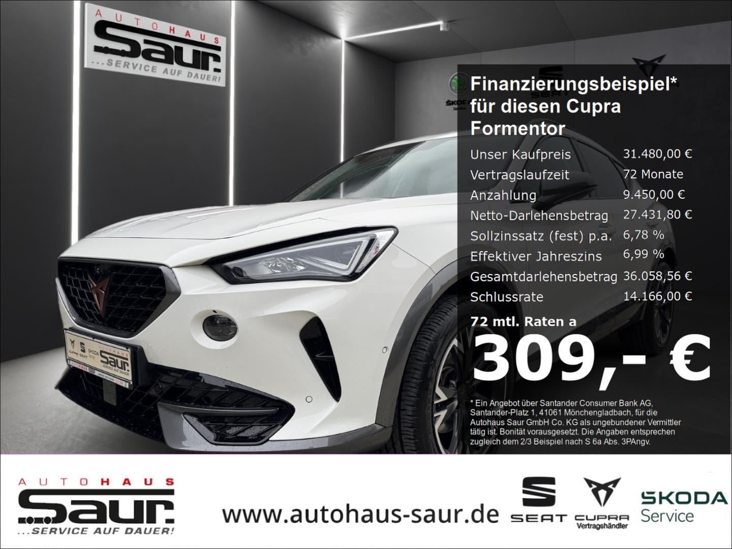 Cupra Formentor 2.0 TDI 4Drive DSG NAVI TOP VIEW KAMER