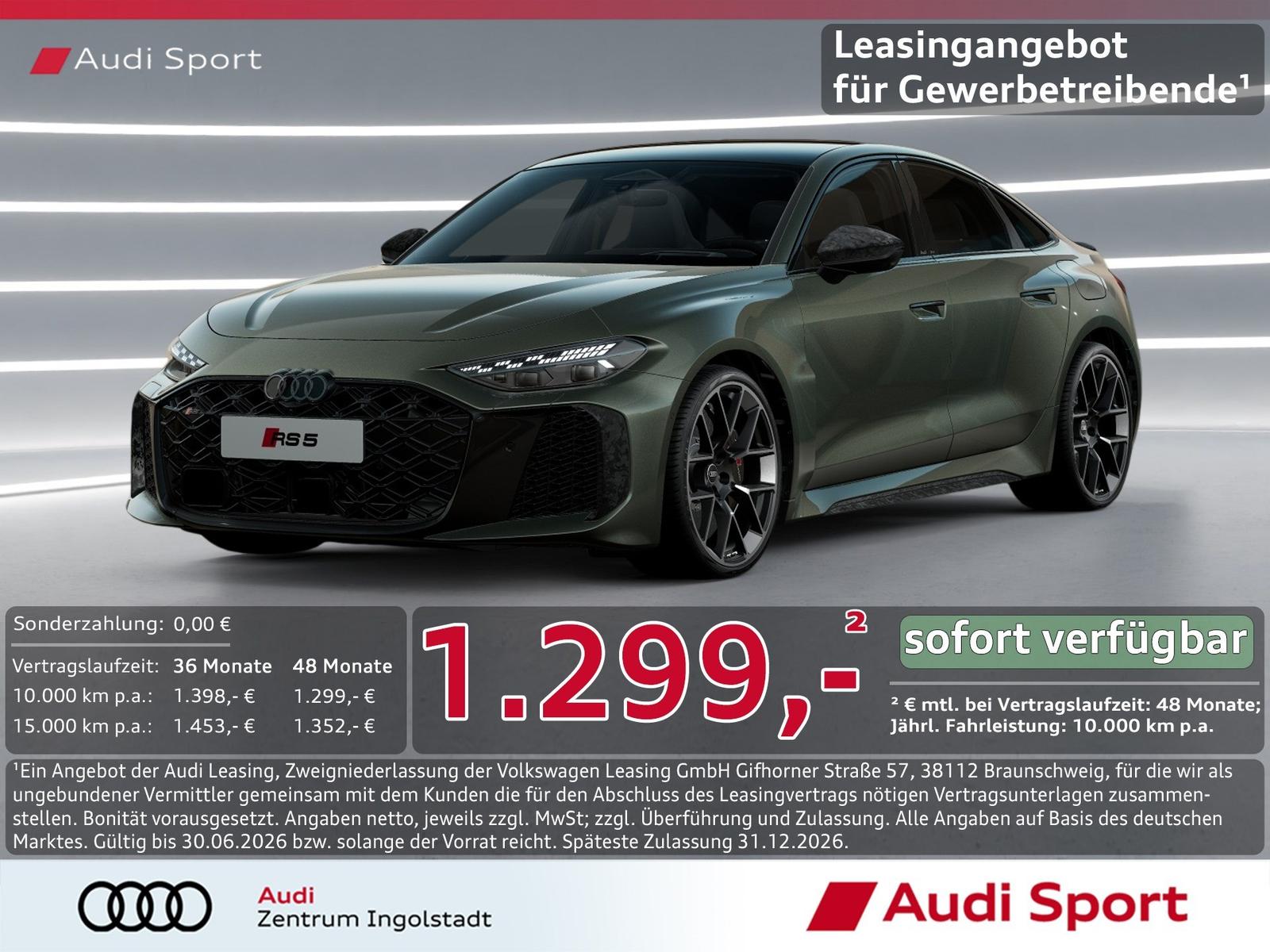 Audi RS5 Limousine Tech pro PANO UPE 140.065,-