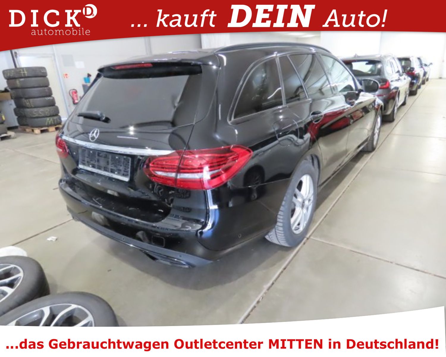 Fahrzeugabbildung Mercedes-Benz C 220d T 9G LED/NAVI/SHZ/BURMEST/AHK/8Fa