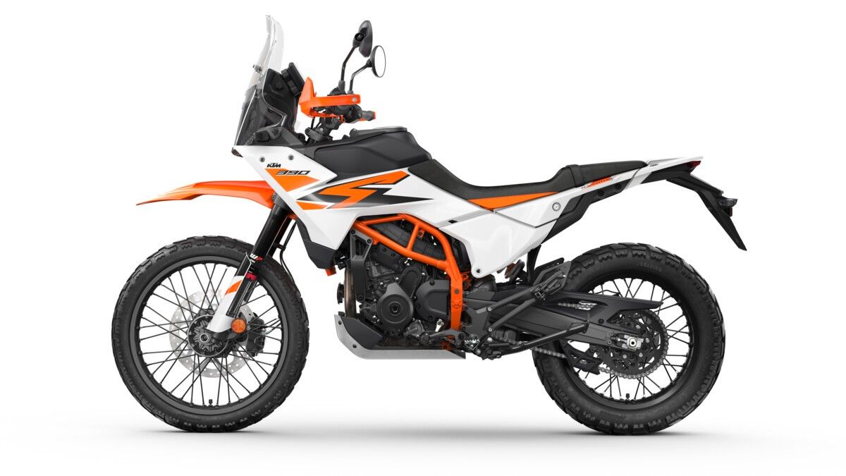 Fahrzeugabbildung KTM 390 Adventure R 2026  Quickshifter