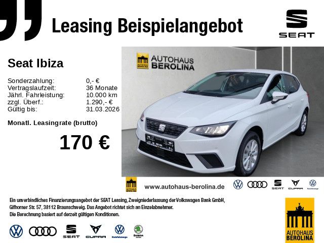 Seat Ibiza 1.0 TSI Road Edition DSG *NAV*Vision+*SHZ*