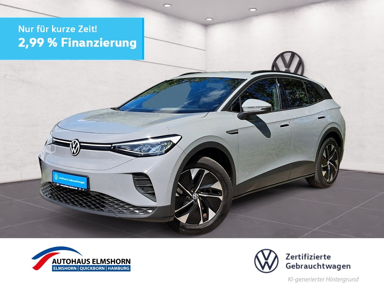 Volkswagen ID.4 Pure Performance 2,99% NAV ACC LED 19" APP