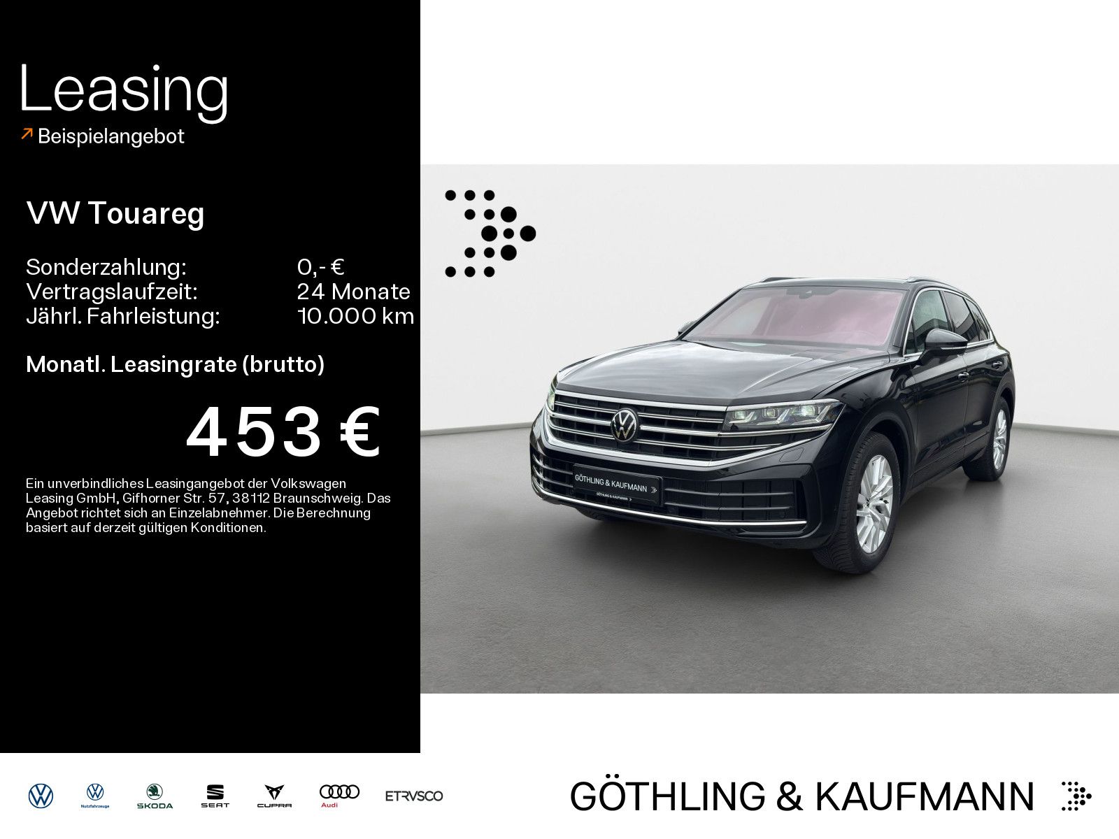 Volkswagen Touareg Elegance 4M 3.0 TDI*NAVI*AHK*LUFT*LEDER*