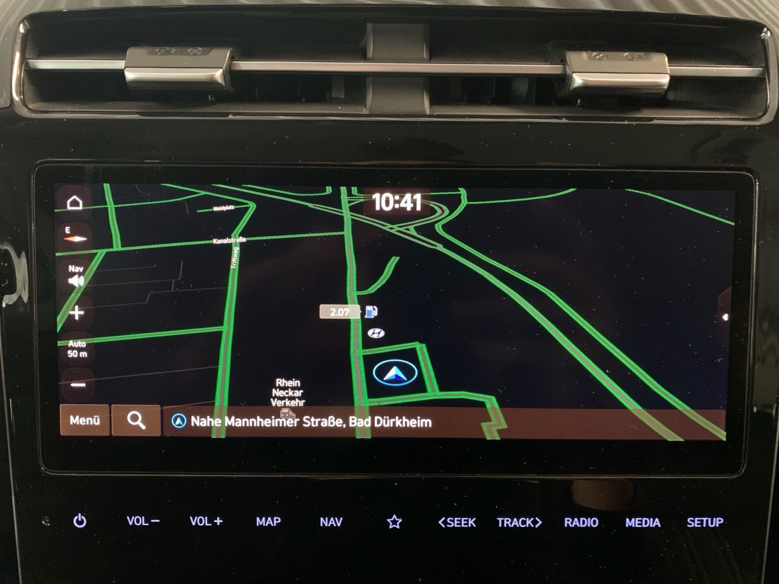 Fahrzeugabbildung Hyundai TUCSON 1.6 T-GDI Trend Hybrid el.HK Assi Krell