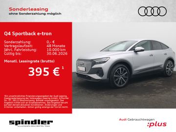 Audi Leasingangebot: Audi Q4 Sportback e-tron 40 / Matrix, Standklima, HuD