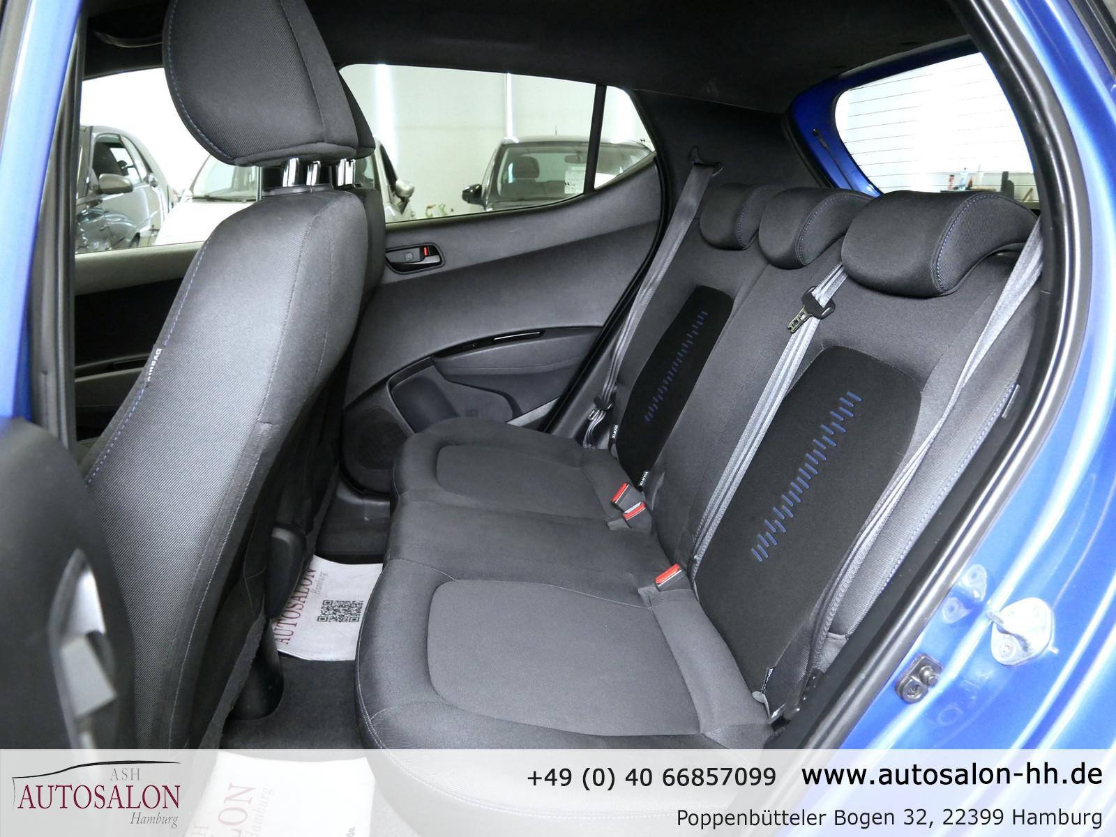 Hyundai i10 Passion*1Vorb*Servicege*Sitz&Lenkradhzg.*Blu