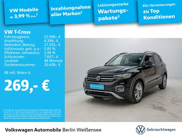 Volkswagen T-Cross 1.0 TSI DSG*ACTIVE*NAVI*APP-CONNECT*