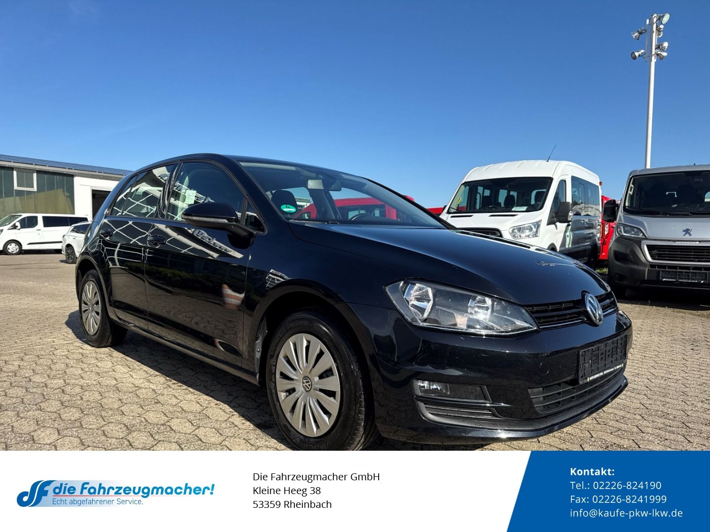 Fahrzeugabbildung Volkswagen Golf VII Trendline BMT Dyn. Kurvenlicht *EXPORT
