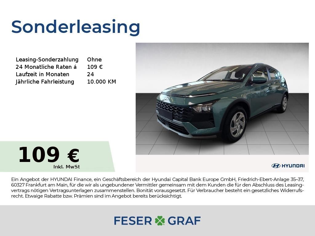Hyundai Bayon SELECT NAVI KAMERA CARPLAY ALLWETTER KLIMA