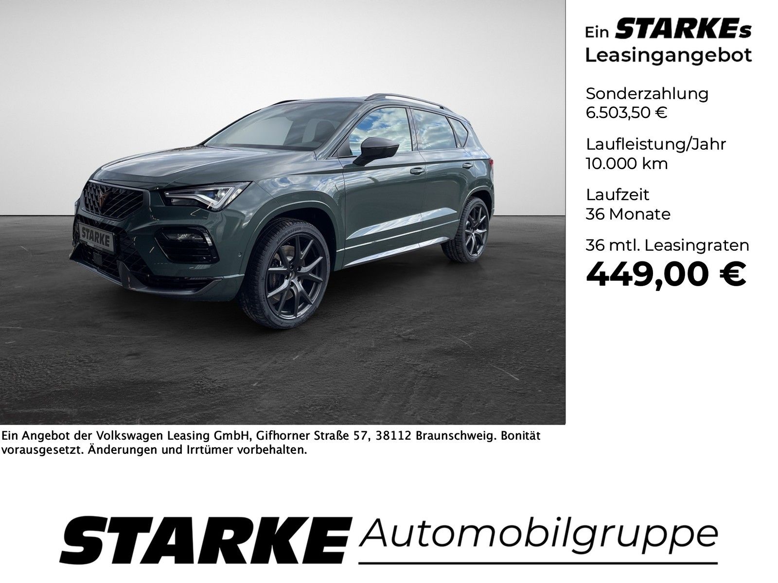 Cupra Ateca VZ 2.0 TSI DSG 4Drive Tribe Edition  Panod