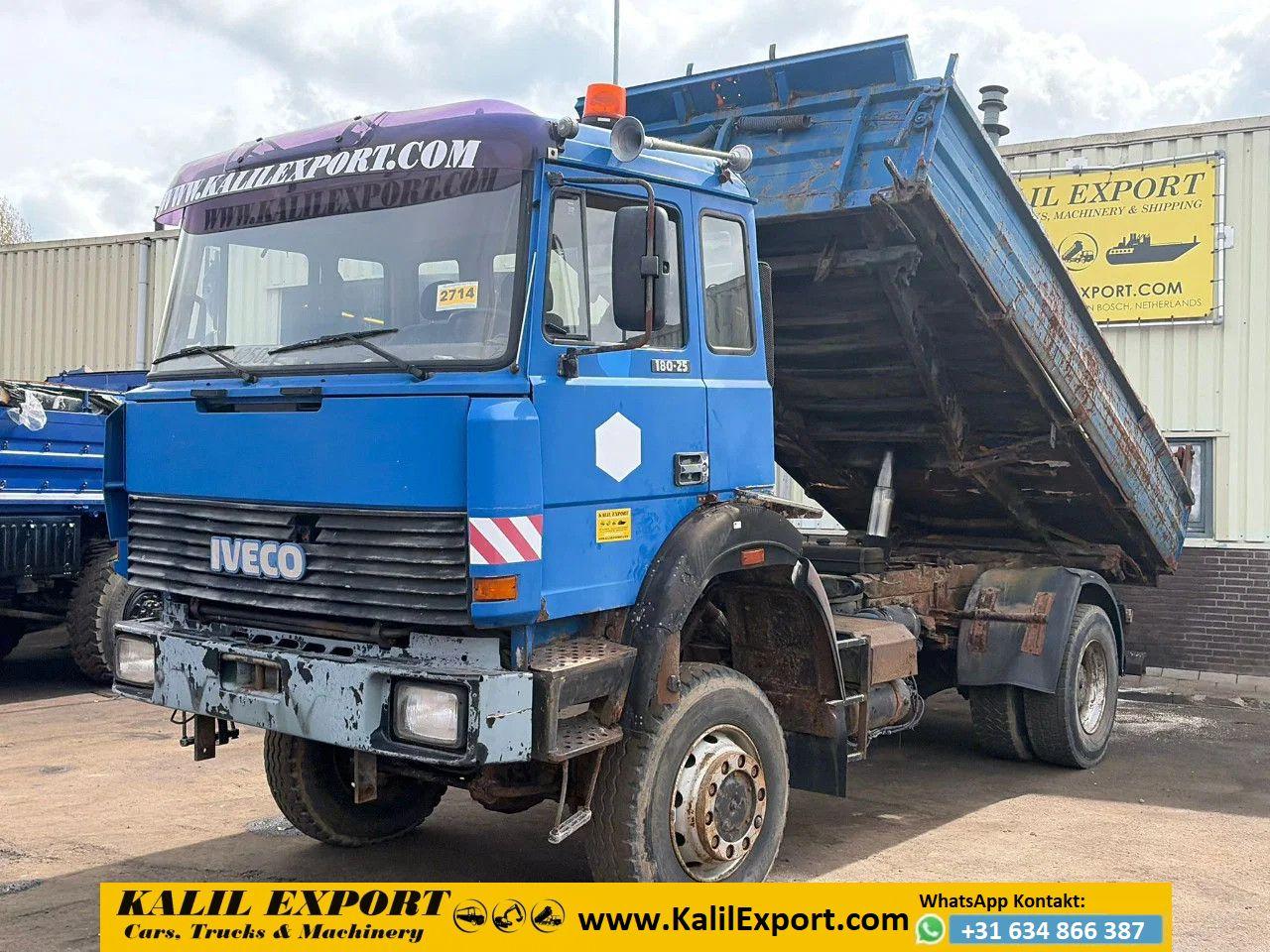 Iveco 180.25 Kipper 4x4 Manual Gearbox Big Axle Full S