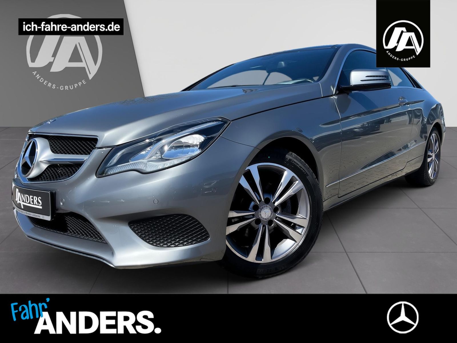 MERCEDES-BENZ E 200 Coupe Panodach+LED+Navi+PTS+SHZ+Tempomat+
