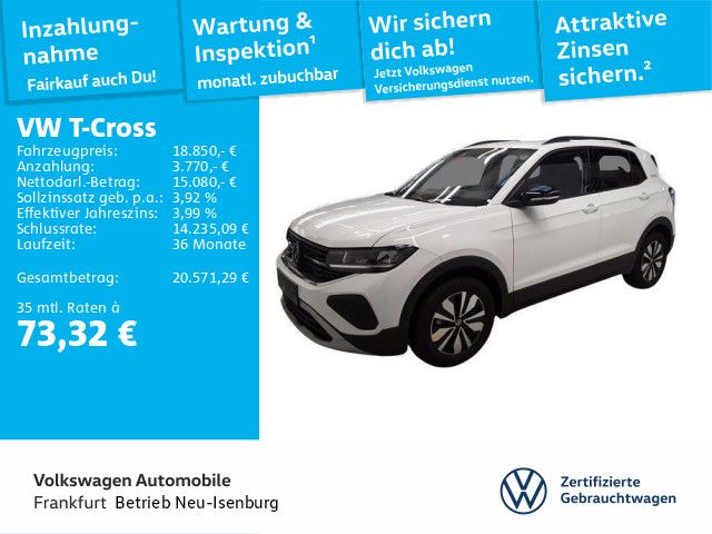 Volkswagen T-Cross GOAL 1.0 TSI Navi+LED+DIGI+ACC+APP