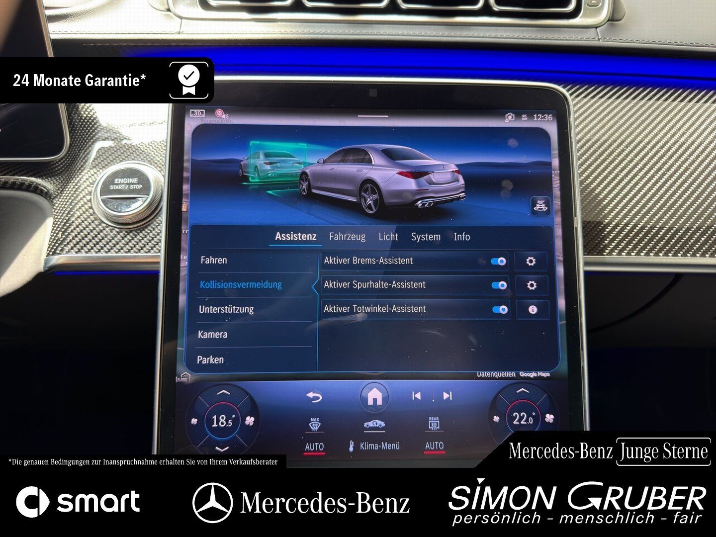 Fahrzeugabbildung Mercedes-Benz S 63 e Performance L Carbon Chauffeur Executiv