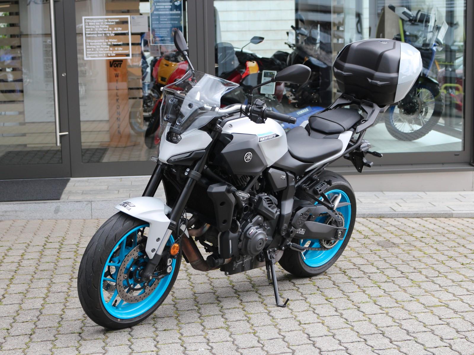 Yamaha MT-07 Y-AMT Griffheizung, Top-Case,  A2 möglich