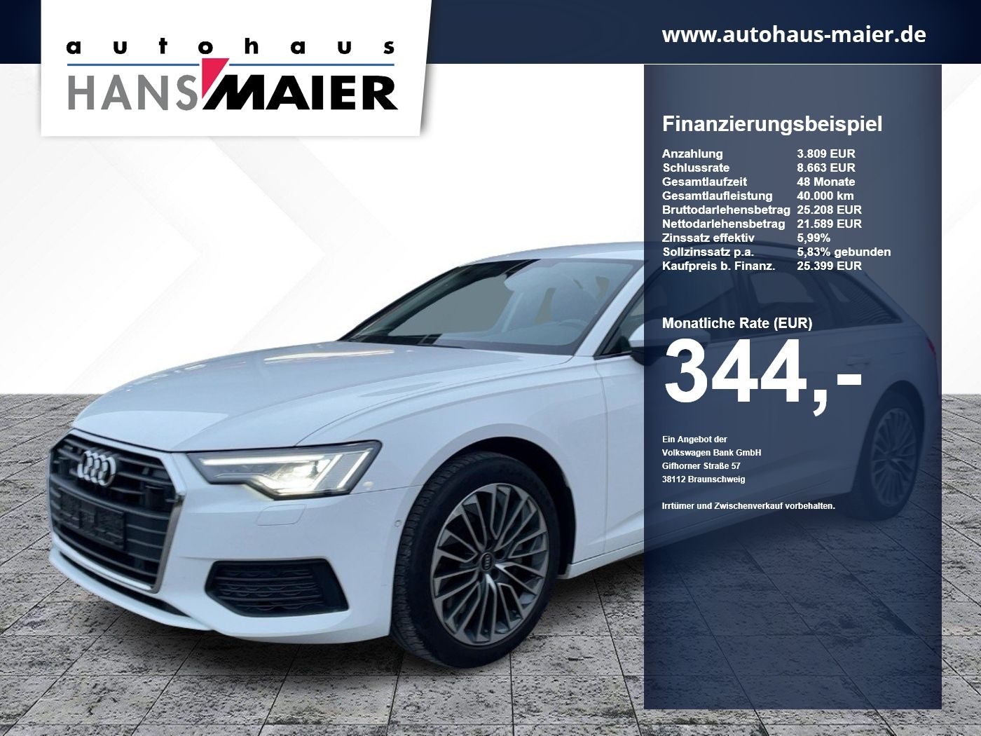 Audi A6 Avant TFSI e quattro S tronic AHK Matrix