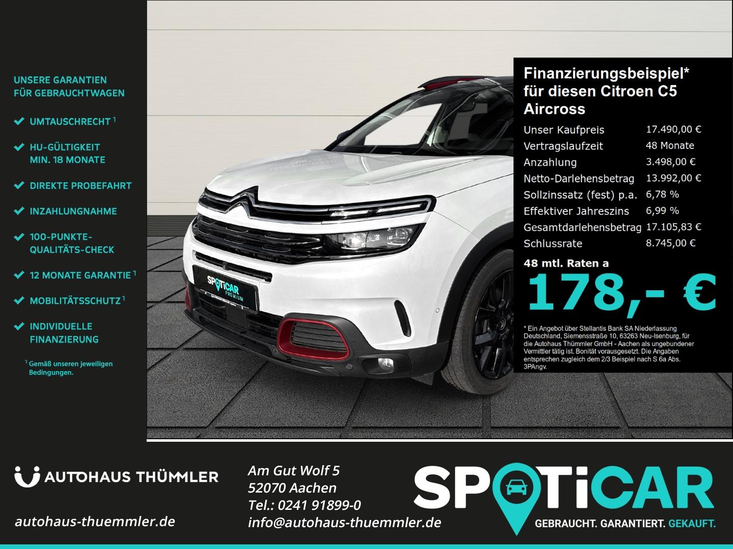 Citroën C5 Aircross Shine Pack Hybrid 225 Plug-In EU6d A
