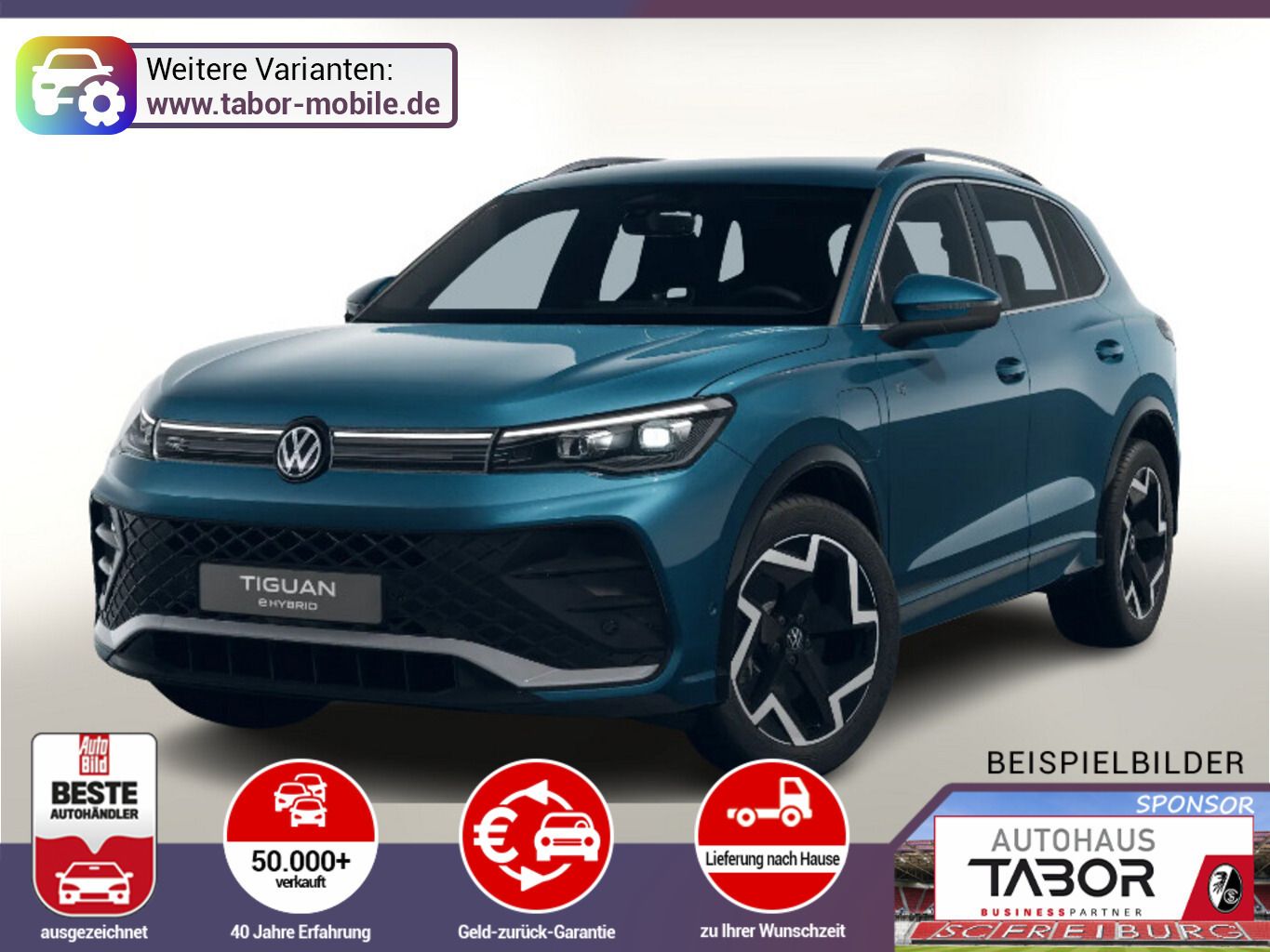 Volkswagen Tiguan PHEV R-Line IQ.DRIVE+ 5JGar UVP-29%*