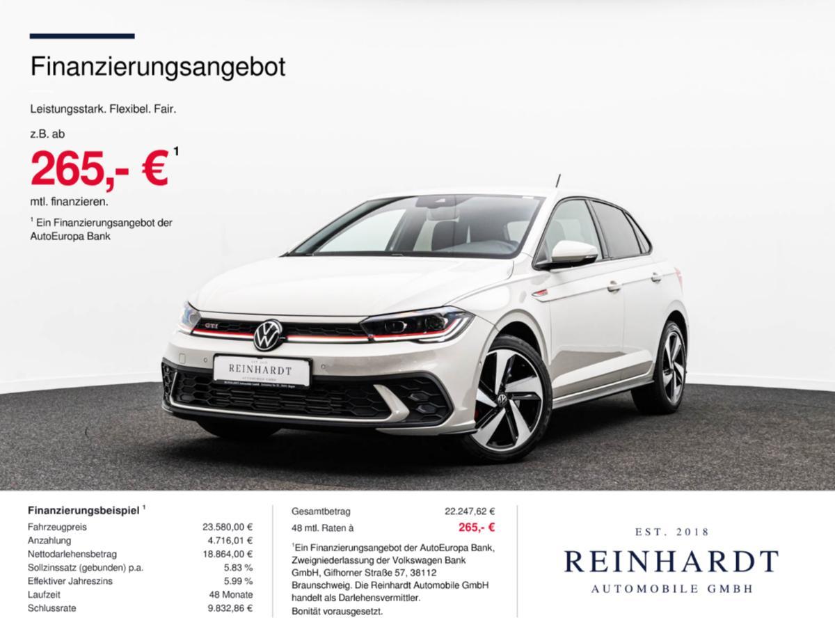 Volkswagen Polo GTI IQ-LIGHT/ACC/CARPLAY/SIDE/PARK-ASSIST