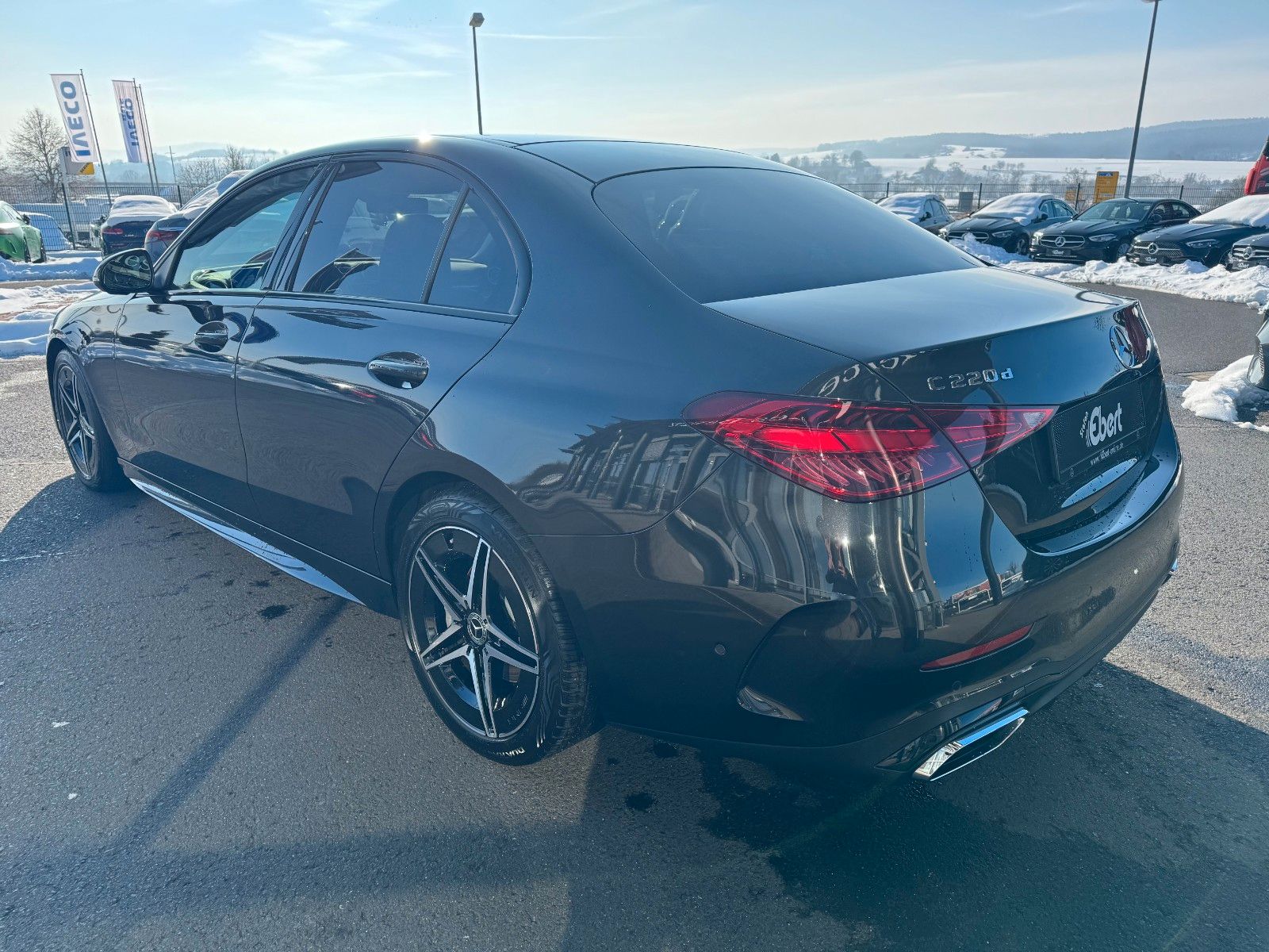 Fahrzeugabbildung Mercedes-Benz C 220d AMG+Burmester+ESD+RKamera+Night+TotW