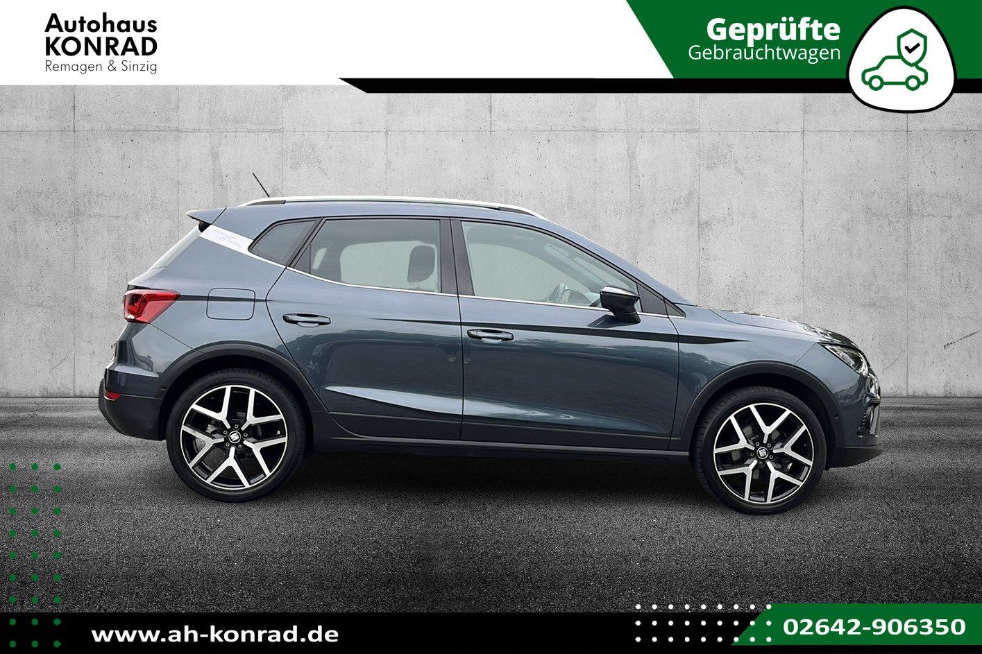 Fahrzeugabbildung SEAT Arona FR 1.0 TSI 18 Zoll-Navi-ACC-AHK