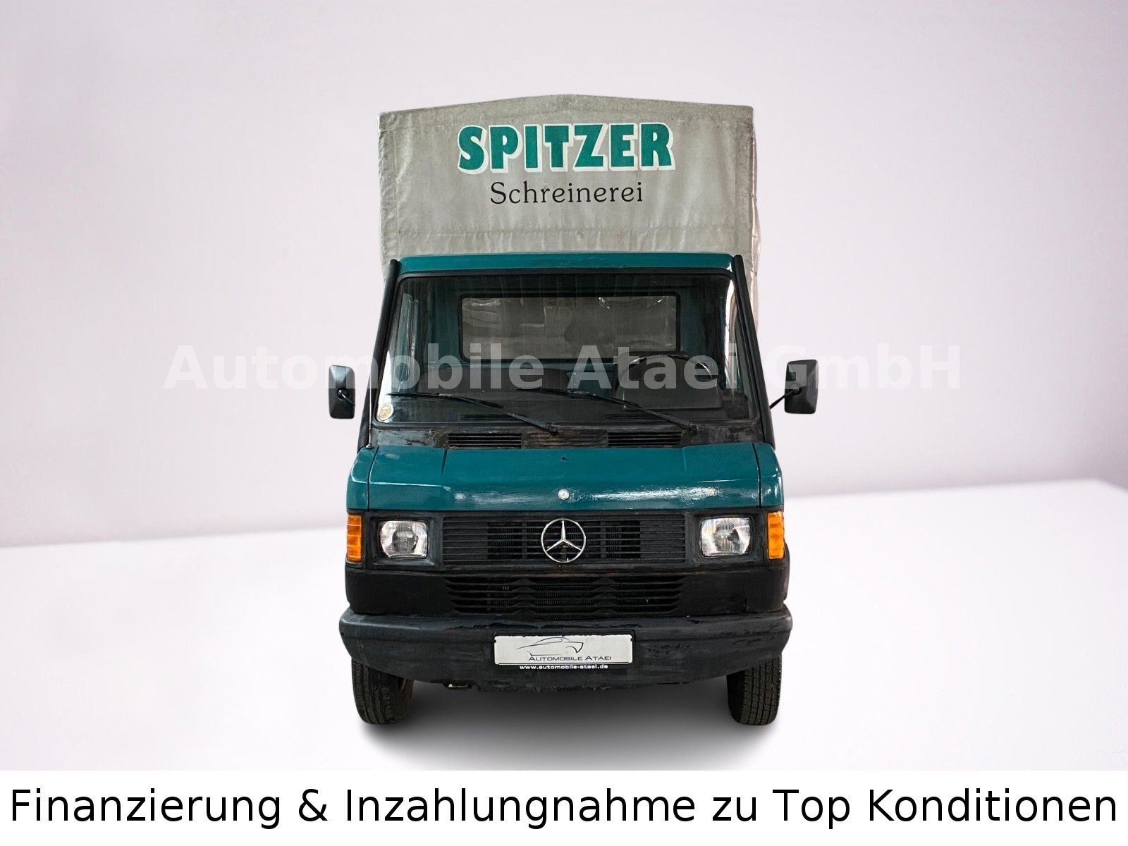 Fahrzeugabbildung Mercedes-Benz 208D Pritsche+Plane *1. HAND* TÜV 12.2025 (7184)