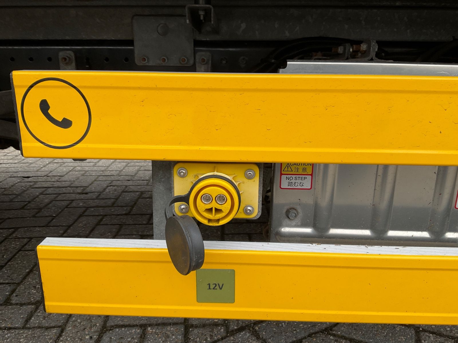 Fahrzeugabbildung Mitsubishi Fuso Canter,Abschleppbrille,Fahrzeugplateau