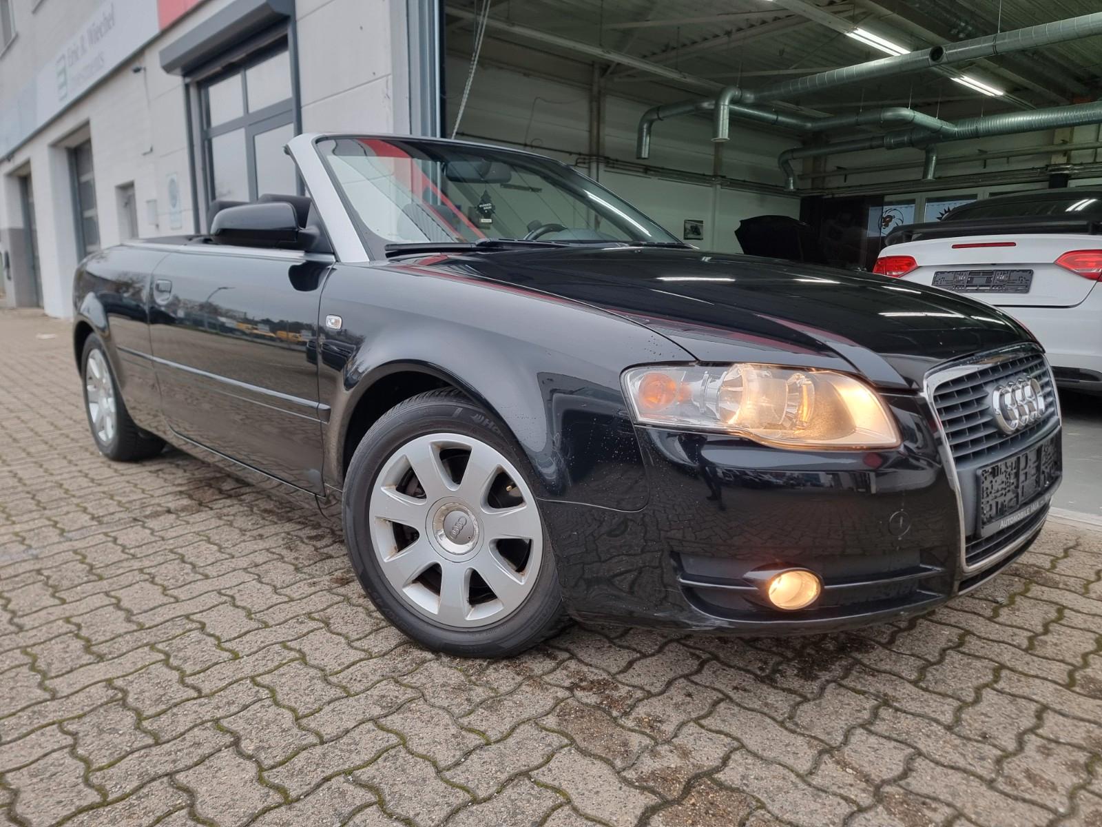 Audi A4 Cabriolet 1.8 T schwarz/schwarz HU 07/2027