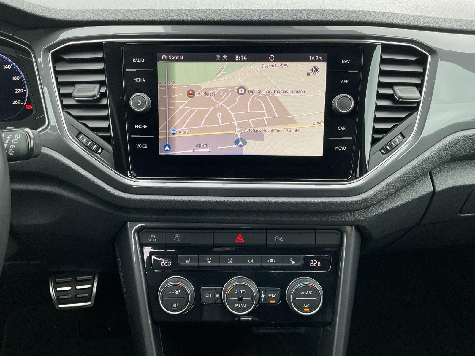Volkswagen T-Roc 1.5 TSI Sport DSG AHK LED NAV KAM SHZ PDC, миниатюра 12