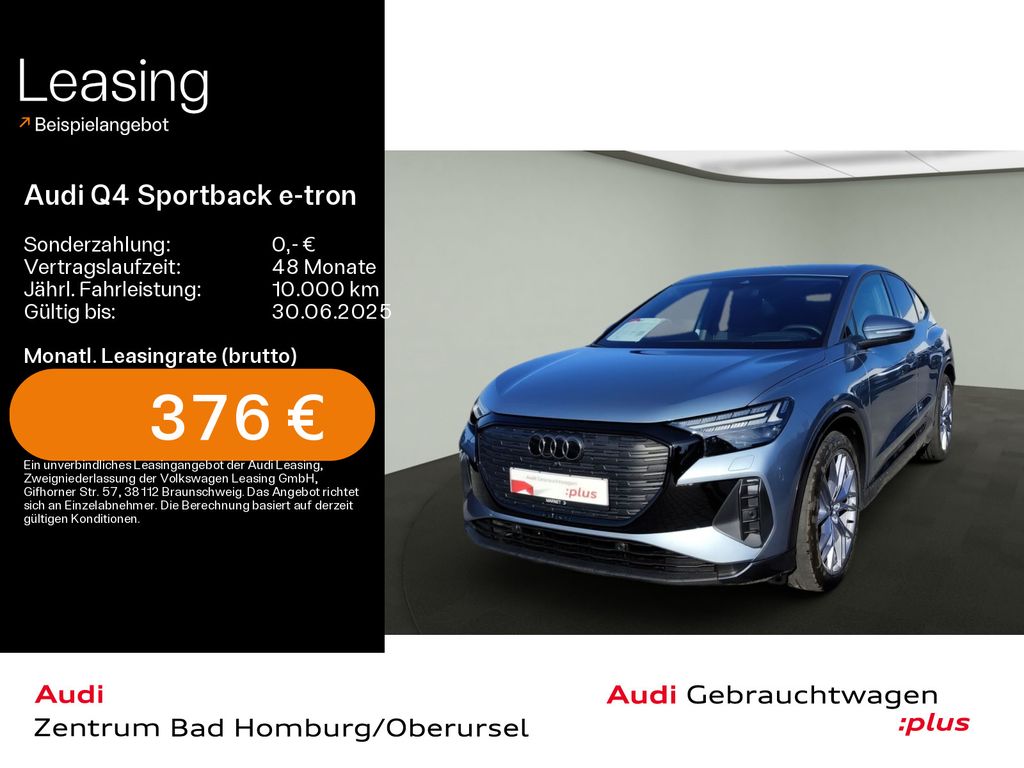 Audi Q4 Sportback e-tron 45*Navi*Matrix*Alu*HUD*AHK*P