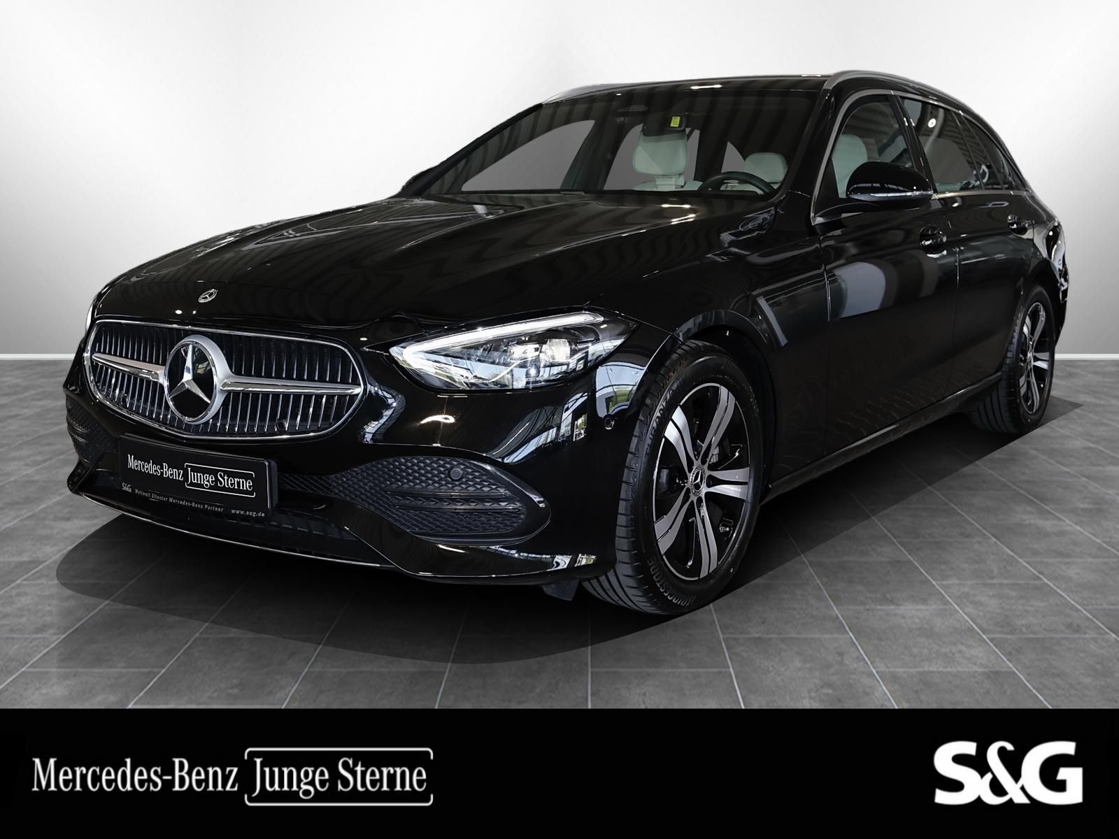 MERCEDES-BENZ C 180 T TOTWINKEL+MEMORY+CARPLAY+KAMERA+LED+17"