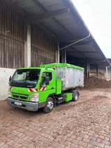 FUSO 7,5to Abrollkipper inkl. 4 Container TÜV UVV neu - Container