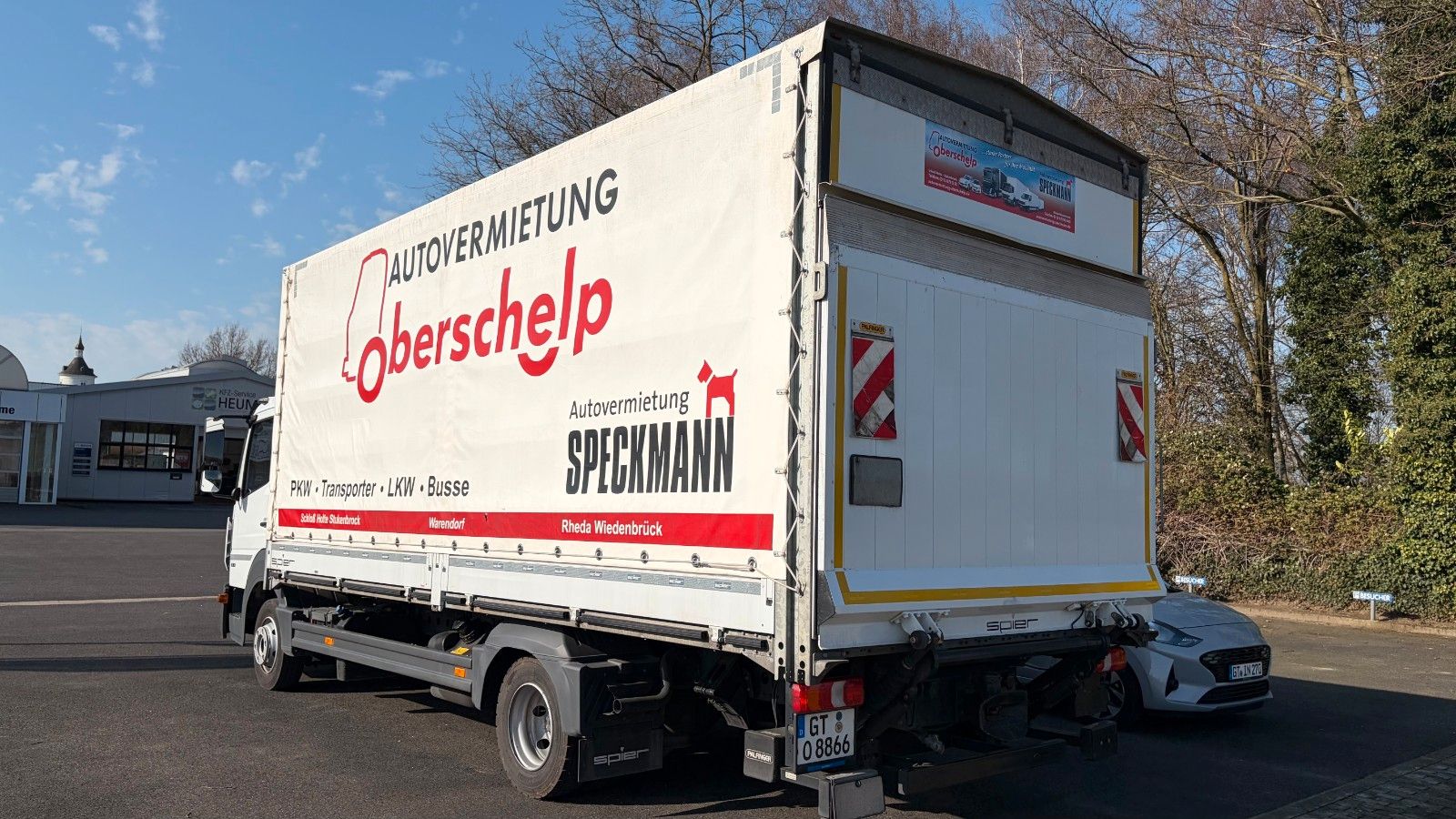 Fahrzeugabbildung Mercedes-Benz Atego 818 L Plane LBW