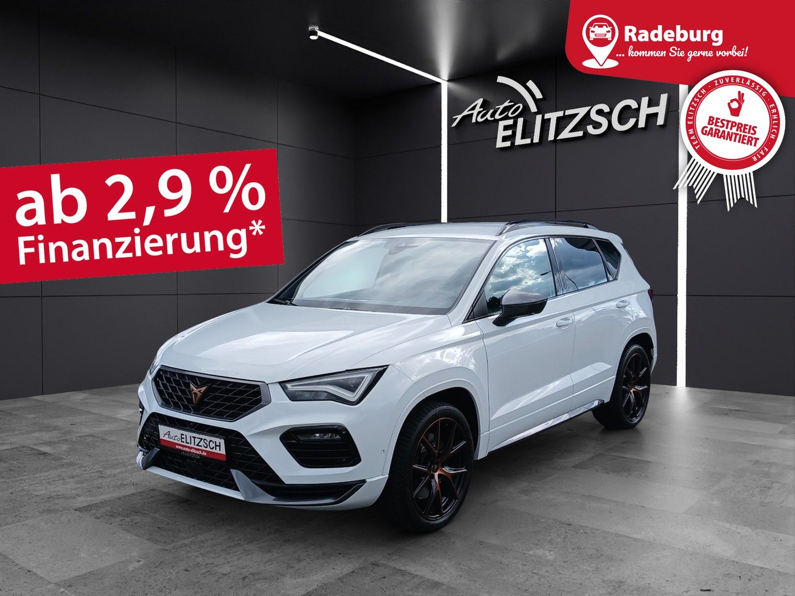 Fahrzeugabbildung CUPRA Ateca TSI DSG 4Drive LED AHK Navi AID ACC RFK Be