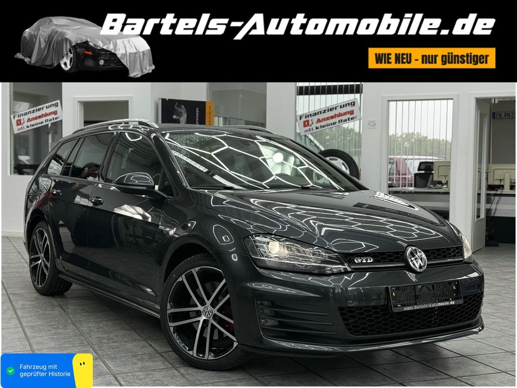 VW Golf VII Variant GTD 2.0 TDI, DSG, Leder, Pano