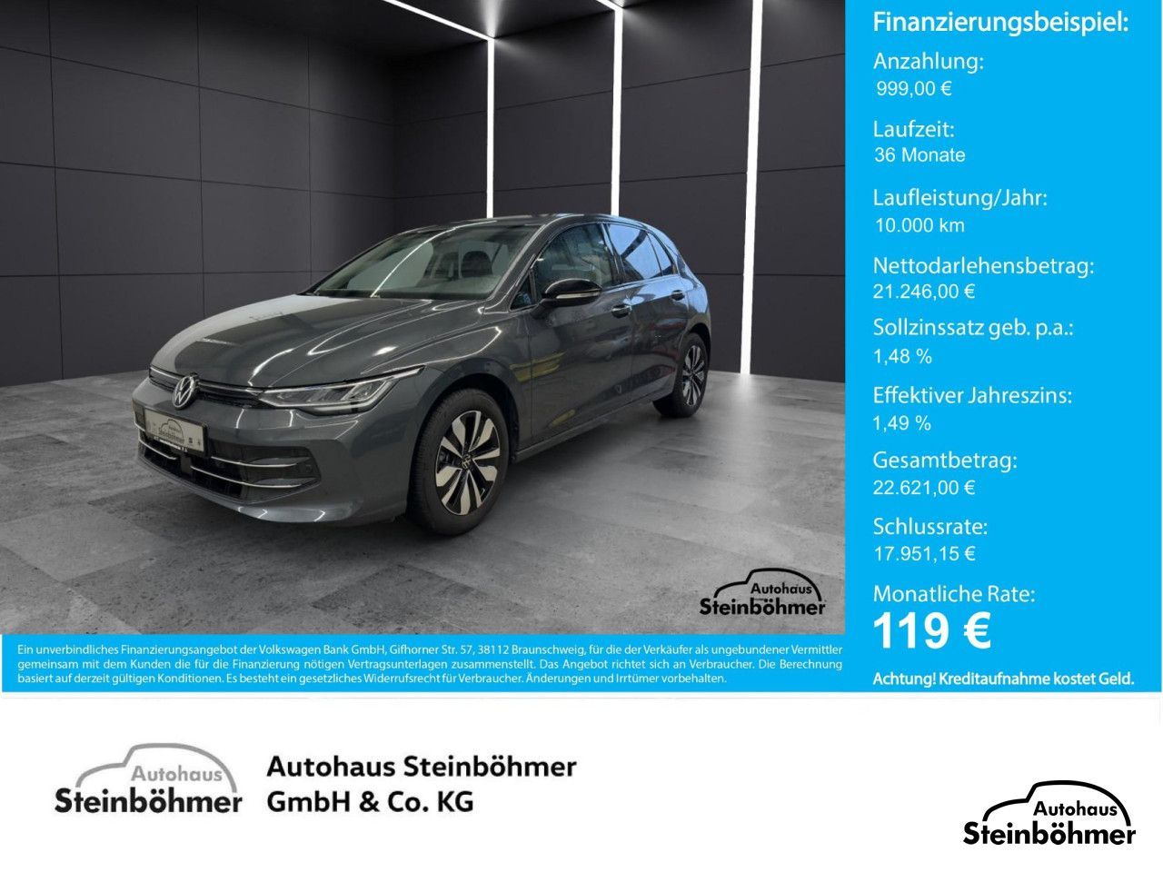 Volkswagen Golf GOAL 1.5TSI LED AppCon SHZ ACC SideAssist