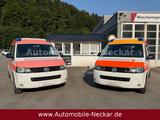 Volkswagen T5 2.0 TDi 140PS KTW-Trage-Stuhl-Klima-1.Hand - Krankentransportwagen KTW