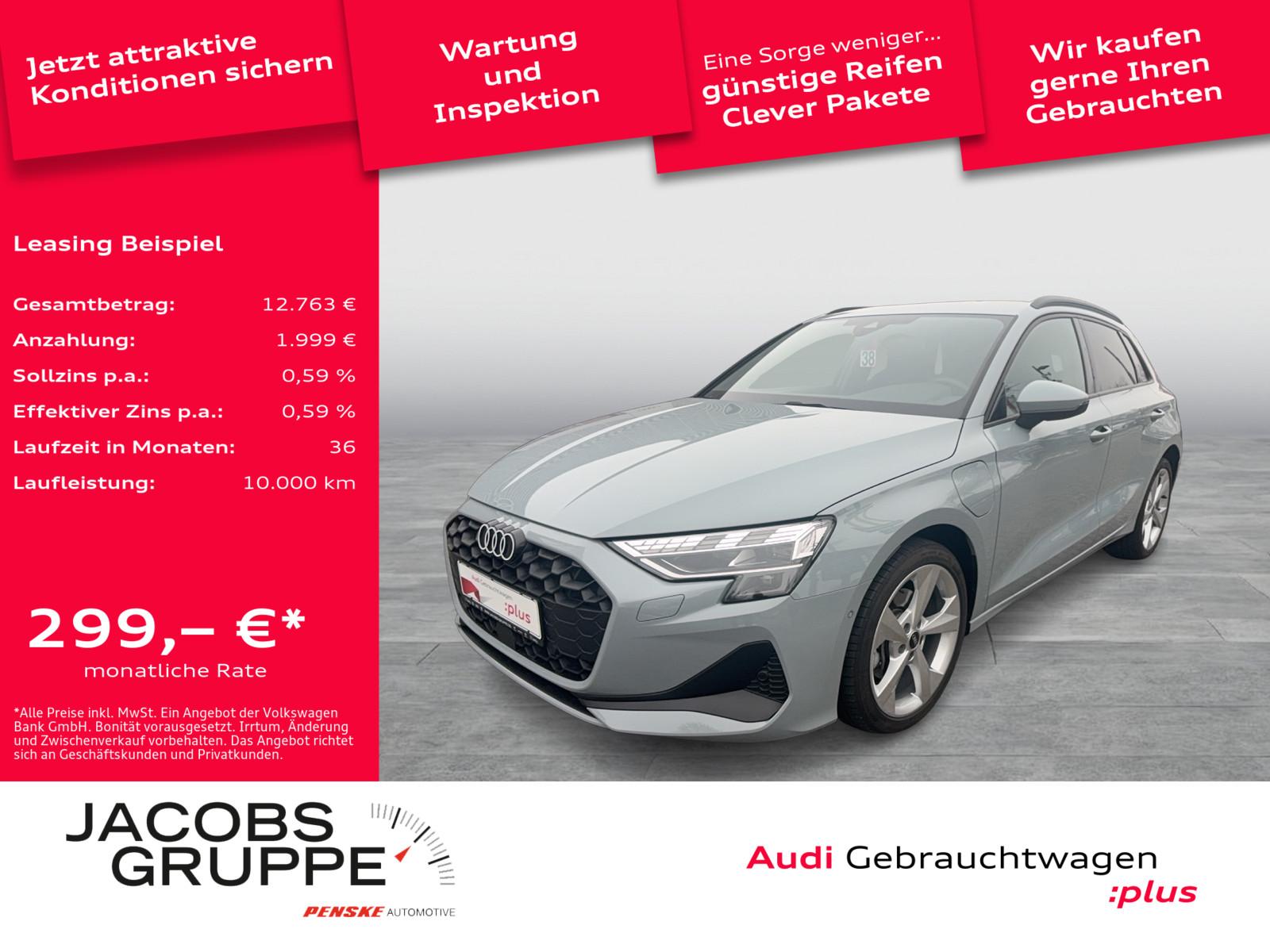 Audi A3 Sportback 40TFSIe S-Sitze/ACC/AHK/Kam/LED/Nav