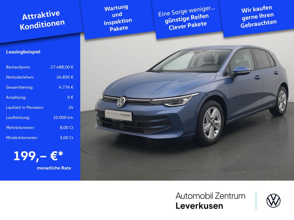 Golf VIII Life ACC AHK KEYLESS VIRT PORT NAVI