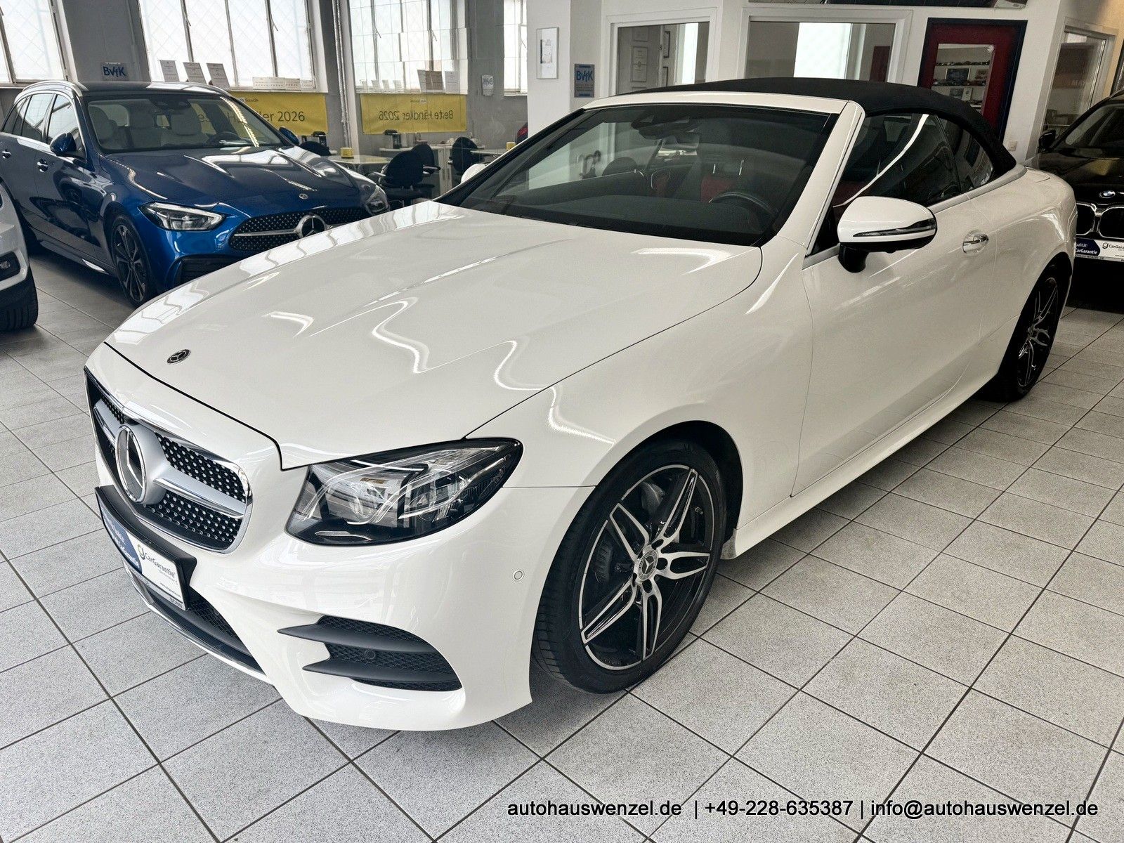 Mercedes-Benz E 200 Cabrio AMG - nur 48 tkm - LEDER 360° MEMO foto 4