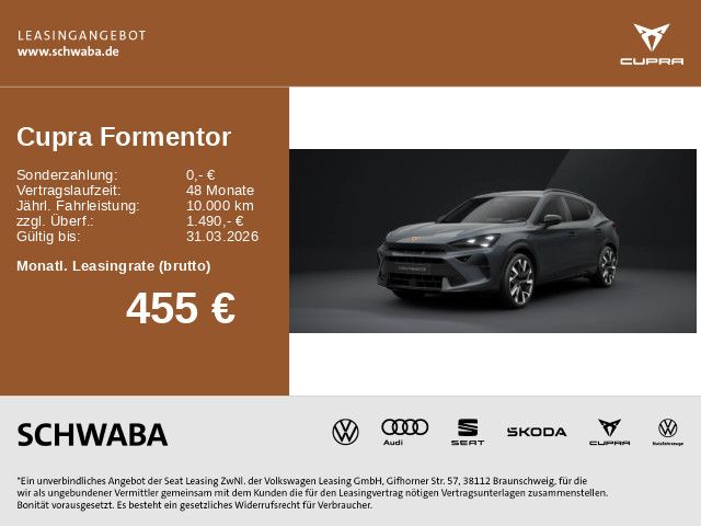 Cupra Formentor 1.5 e-HYBRID 6-Gang-DSG*AHK*SOUND*NAVI