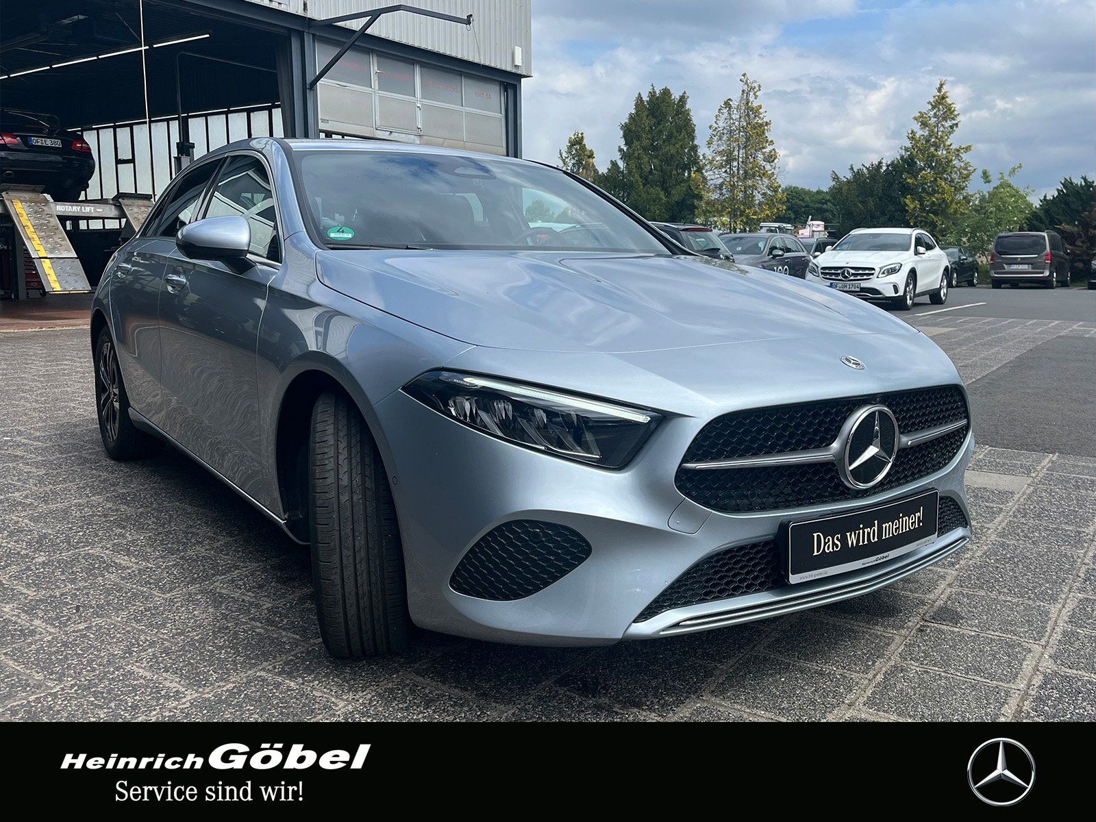 Fahrzeugabbildung Mercedes-Benz A-Klasse A180 Progressive (EURO 6d)