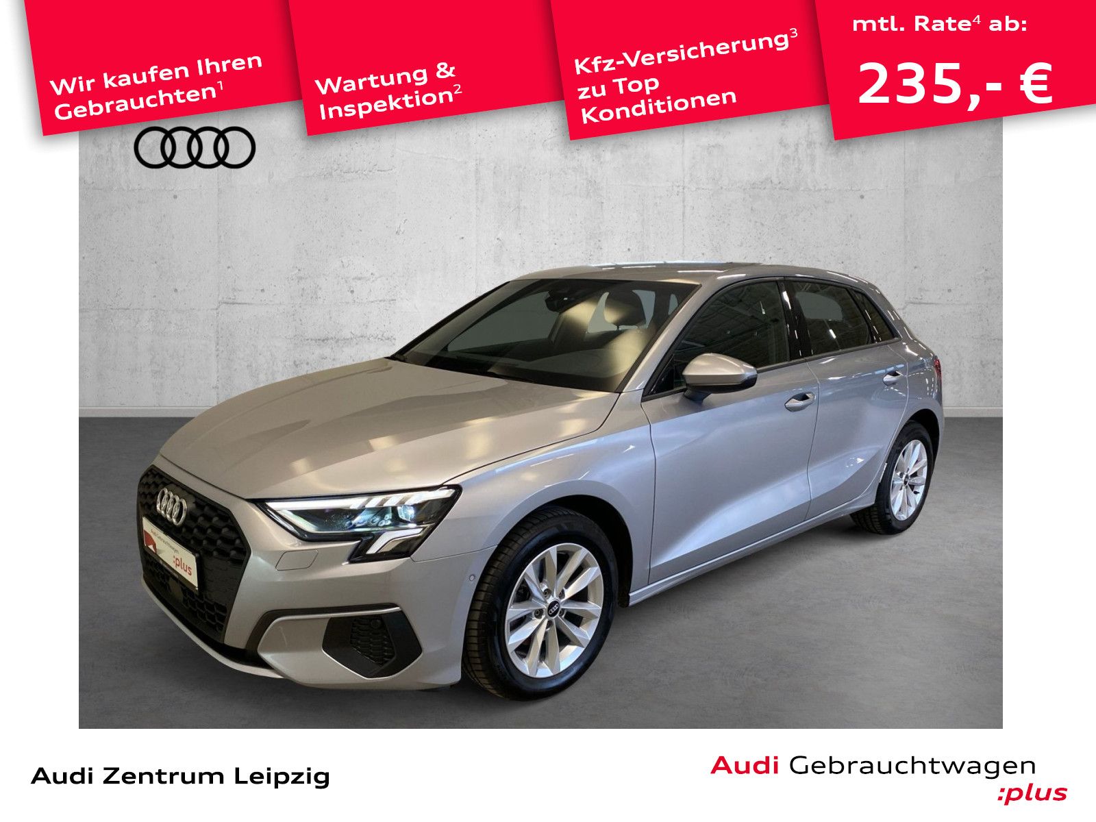 Audi A3 Sportback 30 TDI S-tr. *LED*Business*Sitzhzg*