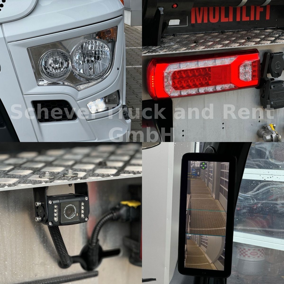 Fahrzeugabbildung Mercedes-Benz Actros 1840 L  Multilift FTR12 Absetzkipper Funk