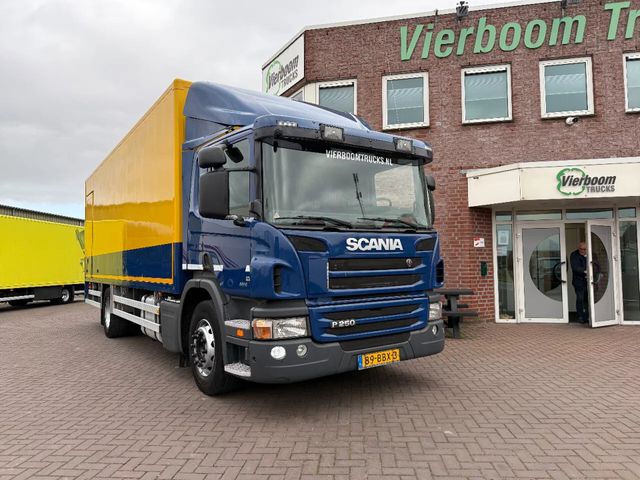 Scania P250 4X2 Koffer mit 2t LBW Euro6 Holland Truck T