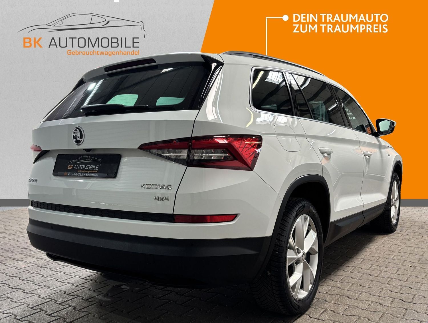 Fahrzeugabbildung SKODA Kodiaq 4x4#LED#ACC#Spur#Standh.#Ambiente#Leder#K
